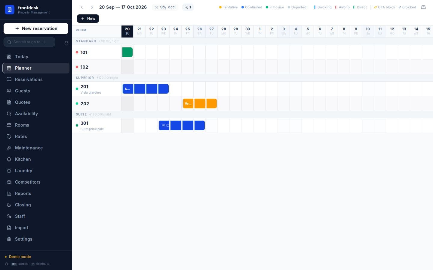 28-day visual planner